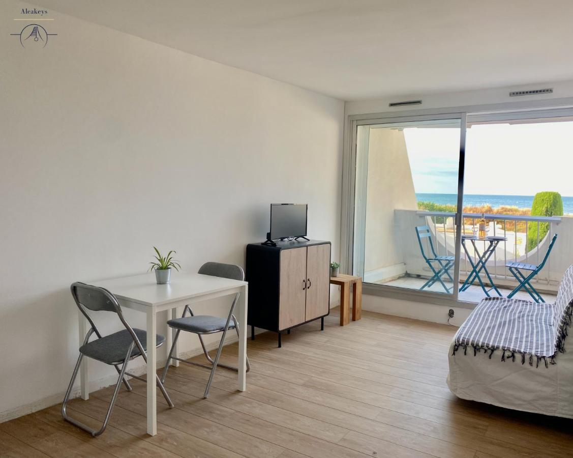 Le Meridien, Beau Studio 3 Etoiles, Vue Mer, Piscine, Wi Fi Et Parking Prive 拉格朗德默特 外观 照片